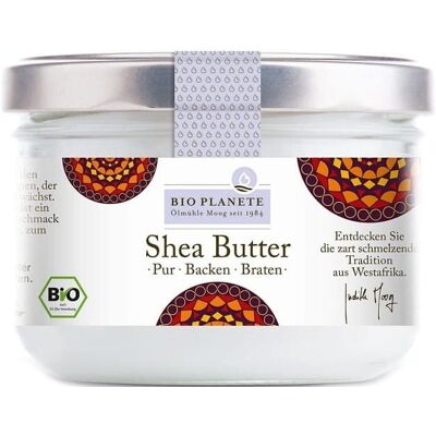 Bio Planète Organiczne masło shea 200ml - Do gotowania i kosmetyków Bio Planète Organiczne masło shea 200ml - Do gotowania i kosmetyków