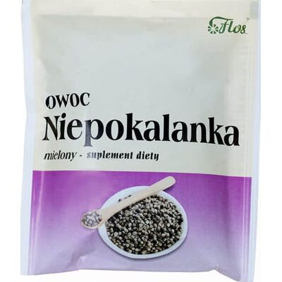 Owoc niepokalanka mielony 100g Flos Owoc niepokalanka mielony 100g Flos