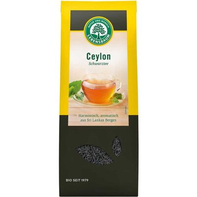 HERBATA CZARNA CEJLOŃSKA LIŚCIASTA BIO 75 g - LEBENSBAUM HERBATA CZARNA CEJLOŃSKA LIŚCIASTA BIO 75 g - LEBENSBAUM