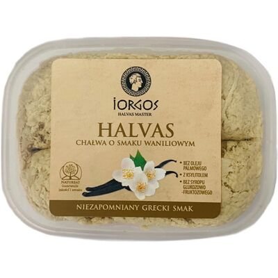 Chałwa waniliowa z ksylitolem Iorgos, 250g Chałwa waniliowa z ksylitolem Iorgos, 250g