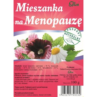Mieszanka na Menopauzę 100g FLOS Mieszanka na Menopauzę 100g FLOS