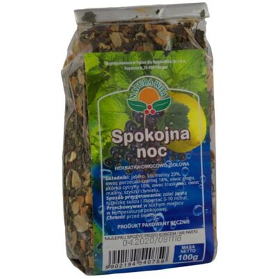 Natura Wita Herbatka Spokojna Noc 100G Natura Wita Herbatka Spokojna Noc 100G