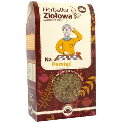 Natura Wita Herbata Ziołowa Na Pamięć 100G Natura Wita Herbata Ziołowa Na Pamięć 100G