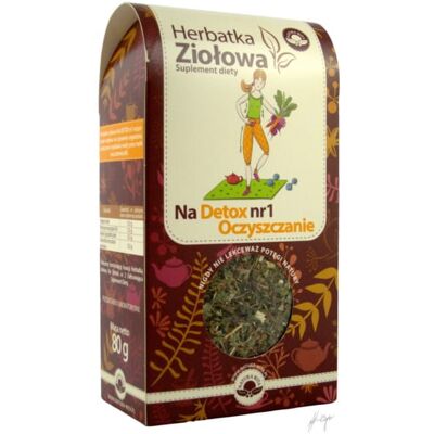 Natura Wita Herbata Ziołowa Detox Nr1 Oczysz. 80G Natura Wita Herbata Ziołowa Detox Nr1 Oczysz. 80G