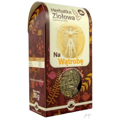 Natura Wita Herbata Ziołowa Na Wątrobę 80G Natura Wita Herbata Ziołowa Na Wątrobę 80G