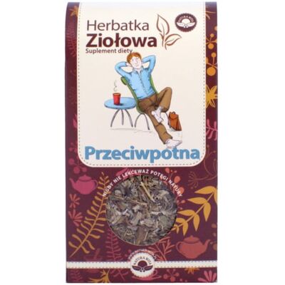 Natura Wita Herbatka Ziołowa Przeciwpotna 80G Natura Wita Herbatka Ziołowa Przeciwpotna 80G