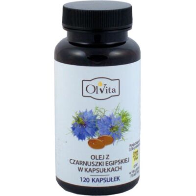 Olej z czarnuszki w kapsułkach - Suplement diety Olej z czarnuszki w kapsułkach - Suplement diety