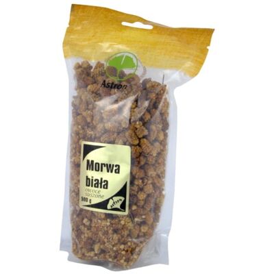 Astron Morwa Biała Suszone Owoce 500G Astron Morwa Biała Suszone Owoce 500G