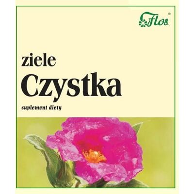 Flos Czystek Ziele 100G Wzmacnia Odporność Flos Czystek Ziele 100G Wzmacnia Odporność