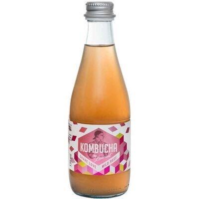KOMBUCHA Z SOKIEJ Z DZIKIEJ RÓŻY (SHARE LOVE WILD ROSE) BIO 330 ml - KOMBUCHA BY LAURENT KOMBUCHA Z SOKIEJ Z DZIKIEJ RÓŻY (SHARE LOVE WILD ROSE) BIO 330 ml - KOMBUCHA BY LAURENT