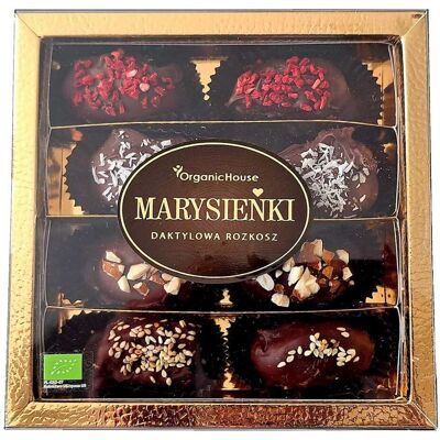 organic house DAKTYLE MEDJOOL OBLANE CIEMNĄ CZEKOLADĄ Z NADZIENIEM I POSYPKĄ BEZGLUTENOWE BIO 210 g - ORGANICHOUSE (MARYSIEŃKI) organic house DAKTYLE MEDJOOL OBLANE CIEMNĄ CZEKOLADĄ Z NADZIENIEM I POSYPKĄ BEZGLUTENOWE BIO 210 g - ORGANICHOUSE (MARYSIEŃKI)