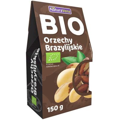 ORZECHY BRAZYLIJSKIE BIO 150 g - NATURAVENA ORZECHY BRAZYLIJSKIE BIO 150 g - NATURAVENA