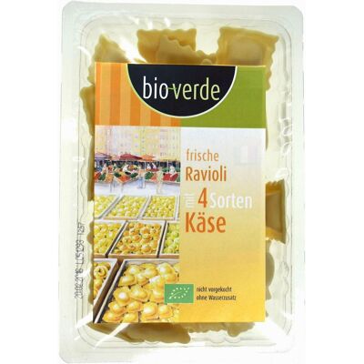 RAVIOLI ŚWIEŻE 4 SERY BIO 250 g - BIO VERDE RAVIOLI ŚWIEŻE 4 SERY BIO 250 g - BIO VERDE