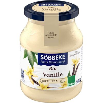 JOGURT WANILIOWY 3,8% BIO 500 g (SŁOIK) - SOBBEKE JOGURT WANILIOWY 3,8% BIO 500 g (SŁOIK) - SOBBEKE
