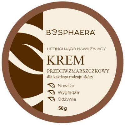 Bosphaera Krem do Twarzy - Nawilżający i Liftingujący z Różą i Mango Bosphaera Krem do Twarzy - Nawilżający i Liftingujący z Różą i Mango