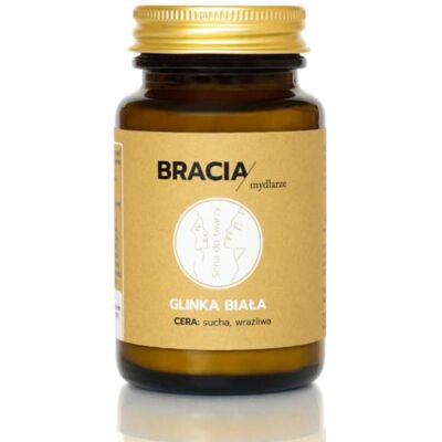 Bracia Mydlarze Glinka Biała 75 ml Bracia Mydlarze Glinka Biała 75 ml