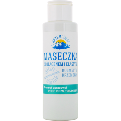 Maseczka kosmetyczna z kolagenem i elastyną 100ml KRZEMLIMBA Maseczka kosmetyczna z kolagenem i elastyną 100ml KRZEMLIMBA