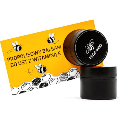 PROP-MAD Balsam propolisowy do ust z wit. E 5ml PROP-MAD Balsam propolisowy do ust z wit. E 5ml