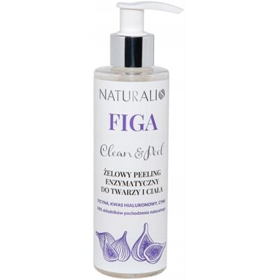 NATURALIS - FIGA CLEEN&PEEL - 200 ml - żel - żel do twarzy NATURALIS - FIGA CLEEN&PEEL - 200 ml - żel - żel do twarzy