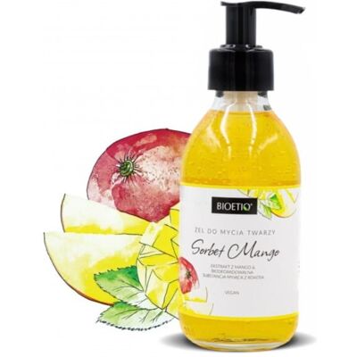 Bioetiq Sorbet Mango żel do mycia twarzy naturalny Bioetiq Sorbet Mango żel do mycia twarzy naturalny