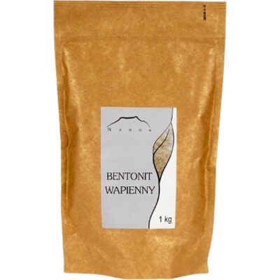 Bentonit wapienny glinka 1 kg Nanga Bentonit wapienny glinka 1 kg Nanga