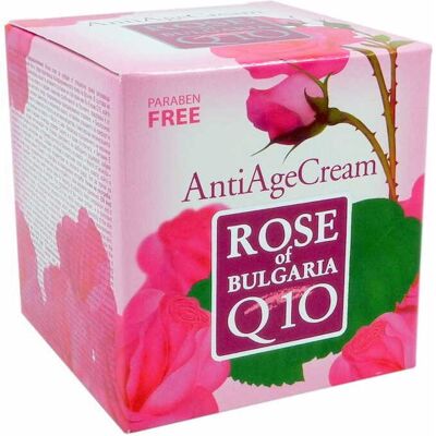 BIOFRESH (BUŁGARSKIE KOSMETYKI RÓŻANE) ROSE Krem przeciwzmarszczkowy z Q10 50ml BIOFRESH BIOFRESH (BUŁGARSKIE KOSMETYKI RÓŻANE) ROSE Krem przeciwzmarszczkowy z Q10 50ml BIOFRESH