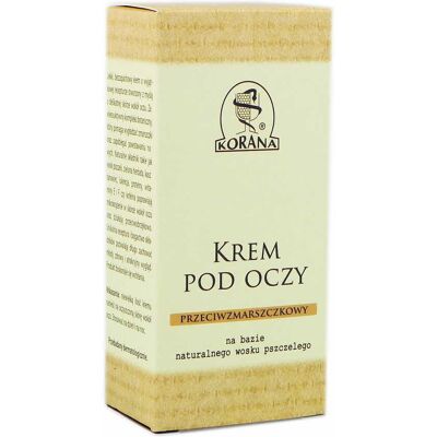 KORANA Anti-rzęskowa krem pod oczy 30ml KORANA Anti-rzęskowa krem pod oczy 30ml