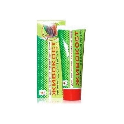 ELIXIR (UKRAINA) ELIXIR Krem-balsam żywokost ze śluzem ślimaka 75ml (Ukraina) ELIXIR (UKRAINA) ELIXIR Krem-balsam żywokost ze śluzem ślimaka 75ml (Ukraina)