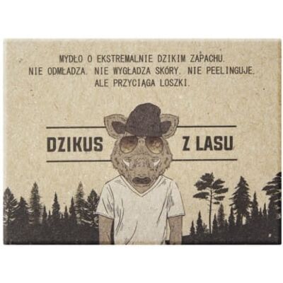 LAQ Mydeło Dzik kostka mydło dla facetów 85 g LAQ Mydeło Dzik kostka mydło dla facetów 85 g
