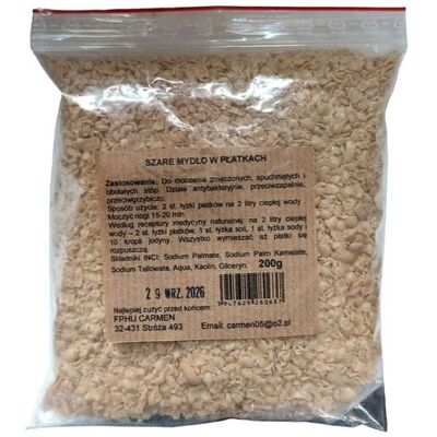 Carmen Szare mydło w płatkach 200 g Carmen Szare mydło w płatkach 200 g