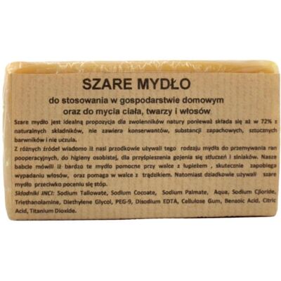 Carmen Szare Mydło do mycia ciała i włosów 200G Carmen Szare Mydło do mycia ciała i włosów 200G