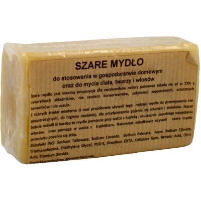 Carmen Szare Mydło 72% do mycia ciała i włosów150 Carmen Szare Mydło 72% do mycia ciała i włosów150