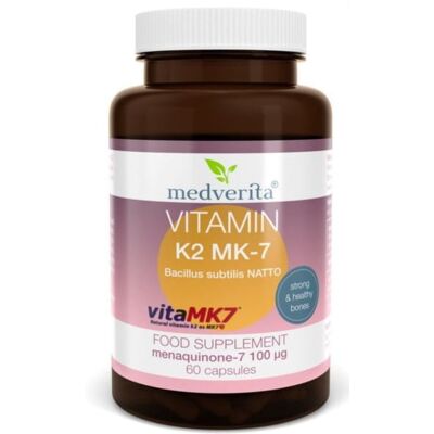 Medverita Witamina K2 MK7 100ug 60 K Medverita Witamina K2 MK7 100ug 60 K