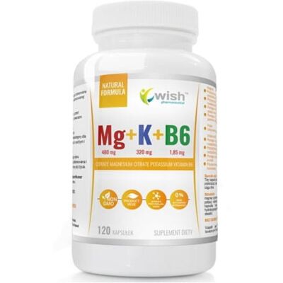 Wish Mg+K+B6 120 k Wish Mg+K+B6 120 k