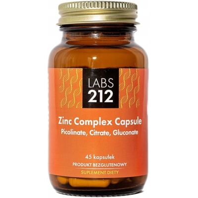 Labs212 Kompleks cynku - Organiczny suplement cynku Labs212 Kompleks cynku - Organiczny suplement cynku