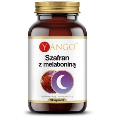 Yango BI8050 - Wsparcie snu z szafranem i melatoniną Yango BI8050 - Wsparcie snu z szafranem i melatoniną