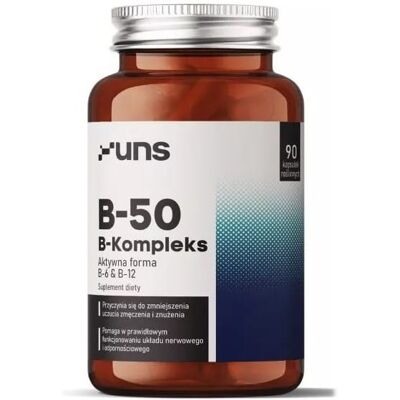 UNS B-50 B-Kompleks 90 k.vege UNS B-50 B-Kompleks 90 k.vege