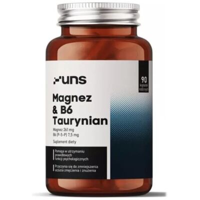 UNS - Taurynian magnezu & P-5-P - Suplement diety UNS - Taurynian magnezu & P-5-P - Suplement diety