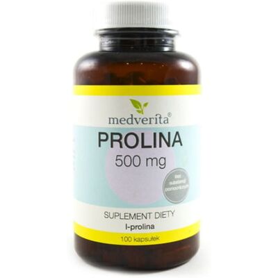Medverita Prolina 500 mg 100 kap l-prolina Medverita Prolina 500 mg 100 kap l-prolina