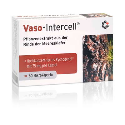 Intercell Pycnogenol 75mg - Suplement wspierający zdrowie naczyń Intercell Pycnogenol 75mg - Suplement wspierający zdrowie naczyń