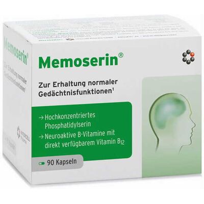 Intercell Pharma Memoserin - Wsparcie mózgu - 90 kapsułek Intercell Pharma Memoserin - Wsparcie mózgu - 90 kapsułek