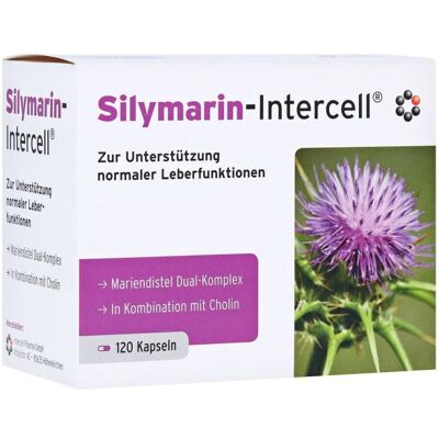 Intercell Pharma Silymarin - Wsparcie wątroby - 120 kapsułek Intercell Pharma Silymarin - Wsparcie wątroby - 120 kapsułek