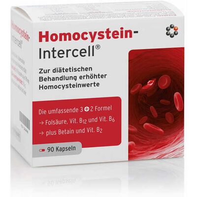 Intercell Pharma Homocystein-Intercell Suplement - 90 Kapsułek Intercell Pharma Homocystein-Intercell Suplement - 90 Kapsułek