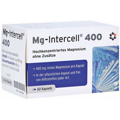 Intercell Pharma Magnez Mg-Intercell 400 - Suplement diety Intercell Pharma Magnez Mg-Intercell 400 - Suplement diety