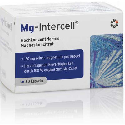 Suplement magnezu cytrynian Intercell Pharma - 60 kapsułek Suplement magnezu cytrynian Intercell Pharma - 60 kapsułek