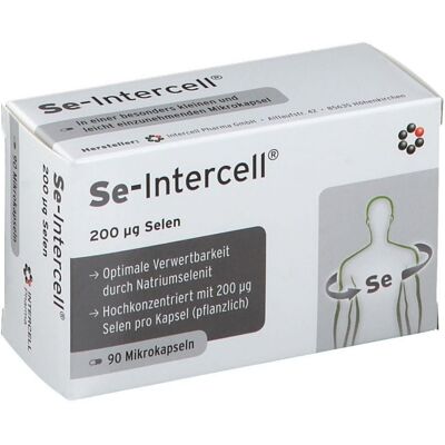 Intercell Pharma Se-Intercell Selen 90 kapsułek - Suplement diety Intercell Pharma Se-Intercell Selen 90 kapsułek - Suplement diety