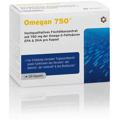 Intercell Pharma Omegan 750 - Suplement oleju rybiego Omega-3 Intercell Pharma Omegan 750 - Suplement oleju rybiego Omega-3