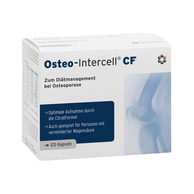 Intercell Pharma Osteo-Intercell CF Suplement - 120 kapsułek Intercell Pharma Osteo-Intercell CF Suplement - 120 kapsułek