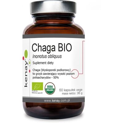 Kenay Chaga Bio Inonotus obliquus - Suplement diety Kenay Chaga Bio Inonotus obliquus - Suplement diety