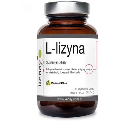 L-lizyna (60 kaps.) KENAY L-lizyna (60 kaps.) KENAY